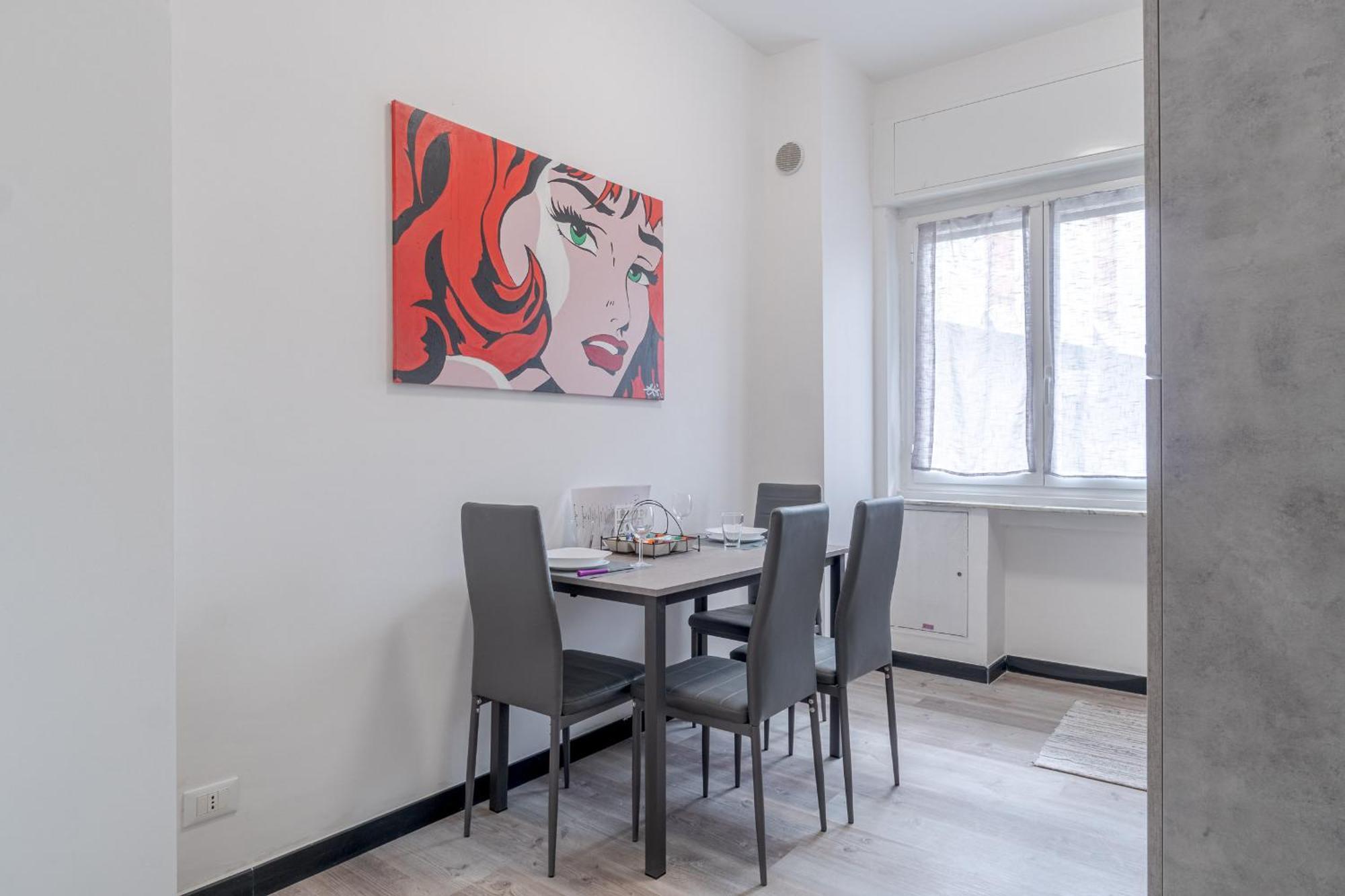 Monik House: Central House With Parking Apartment Genua